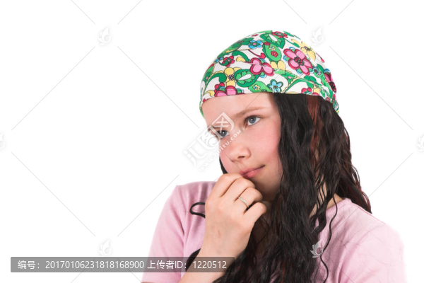 害羞的女孩