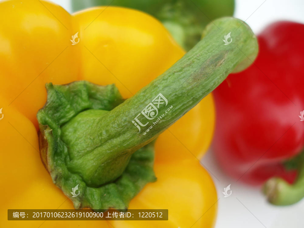 黃色和紅辣椒