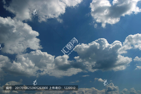 多云的天空