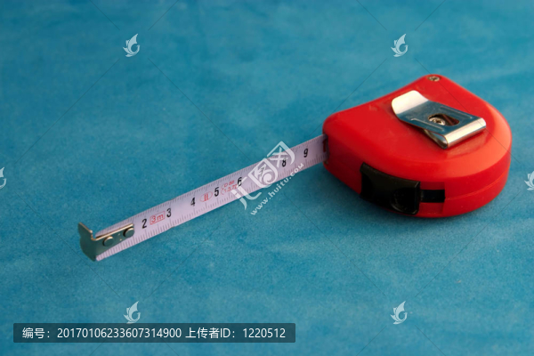紅色的卷尺