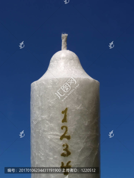 圣誕日歷蠟燭
