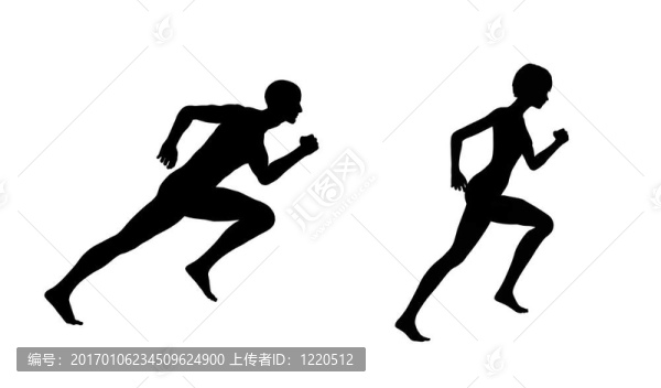 男人女人跑