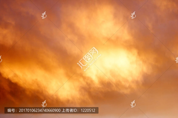 神秘的云