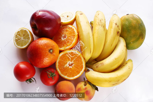 很多水果