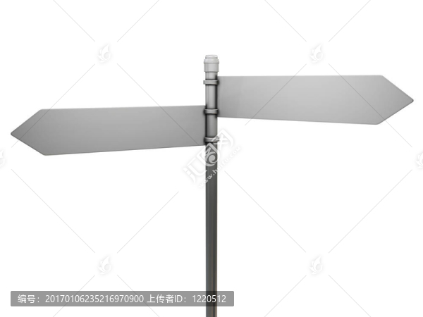空白的路標(biāo)