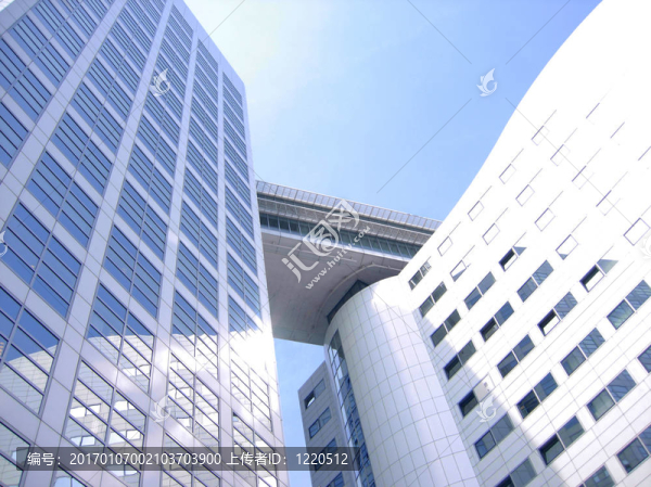 藍(lán)色的建筑