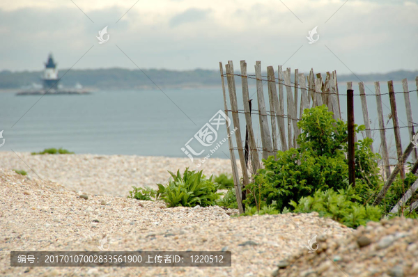 沙灘圍欄