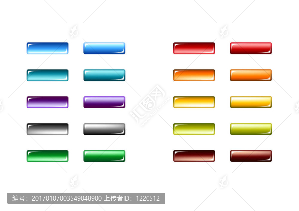 網(wǎng)頁按鈕-,3D,-,Bright