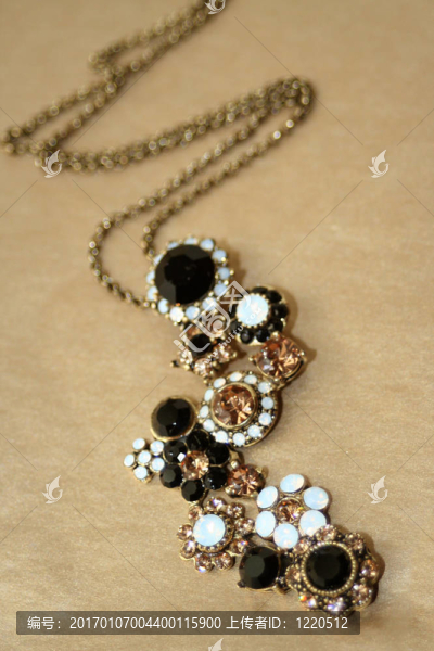 閃閃發(fā)光的項鏈