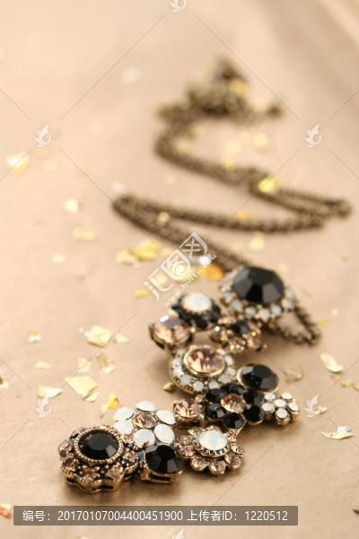 閃閃發(fā)光的項鏈