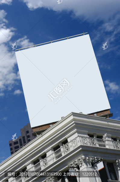 空白廣告牌