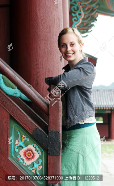 一個(gè)金發(fā)女人的肖像