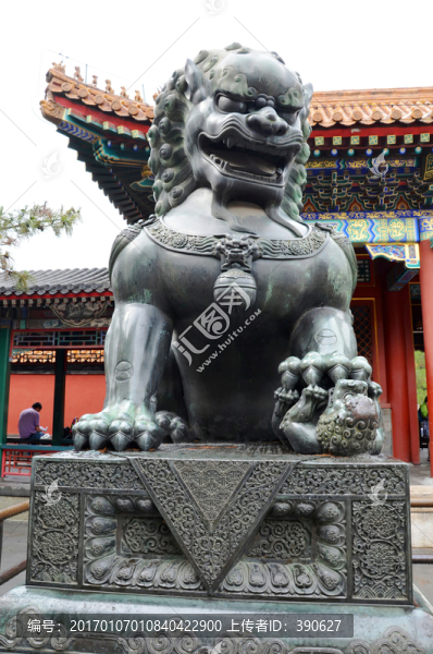 頤和園鐵獅子