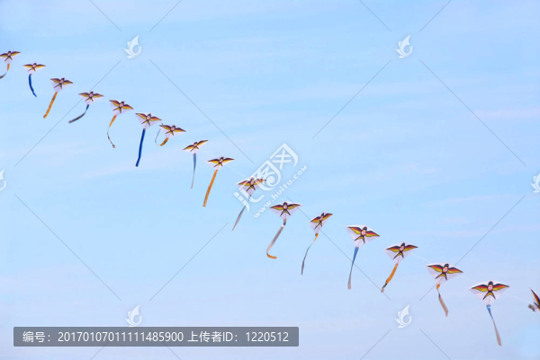 風(fēng)箏在天空中