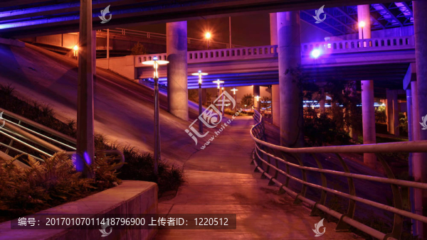 步行小徑夜景-匯圖網(wǎng) www.fosd68.com 步行小徑夜景