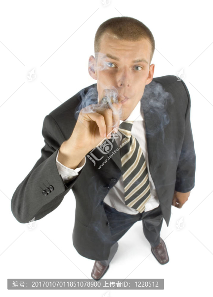 男人與雪茄