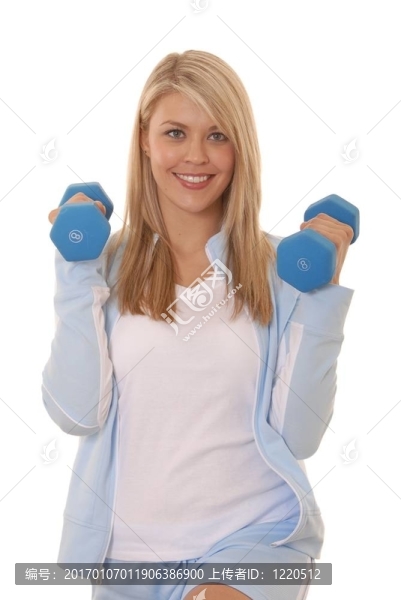 健身女孩兩