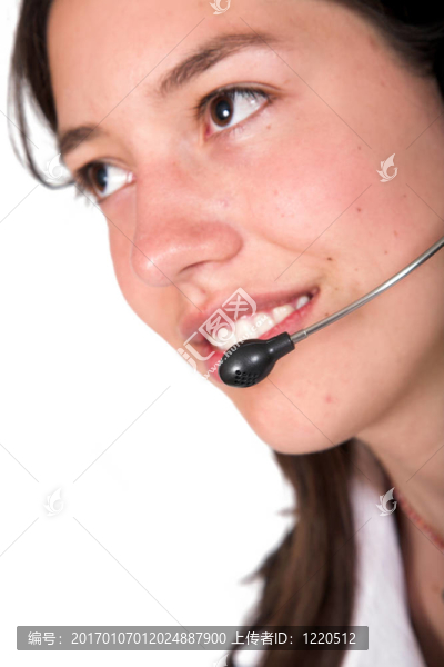 美麗的客戶(hù)服務(wù)女孩-匯圖網(wǎng) www.fosd68.com 美麗的客戶(hù)服務(wù)女孩