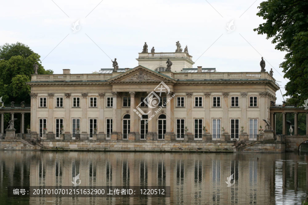 Lazienki的宮殿-匯圖網(wǎng) www.fosd68.com Lazienki的宮殿