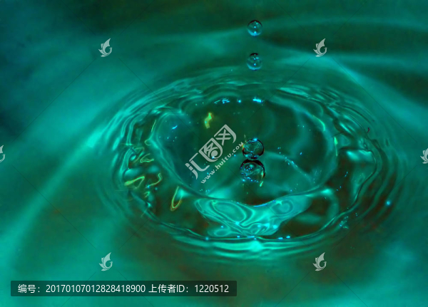 水滴的影響