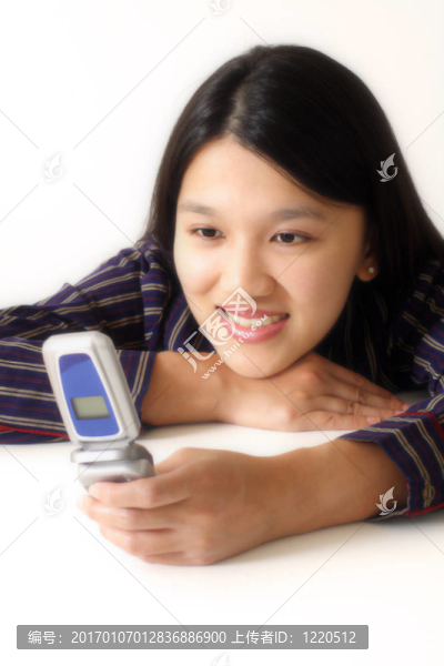 忙碌的商人