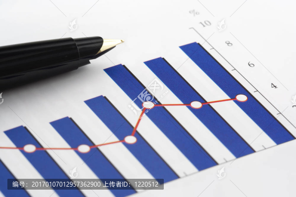 列圖上的筆
