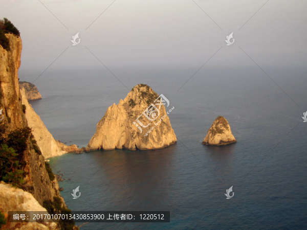 黃昏的海岸線