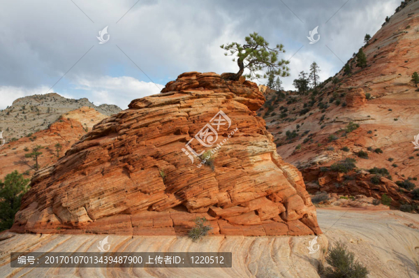 多彩的巖石格式