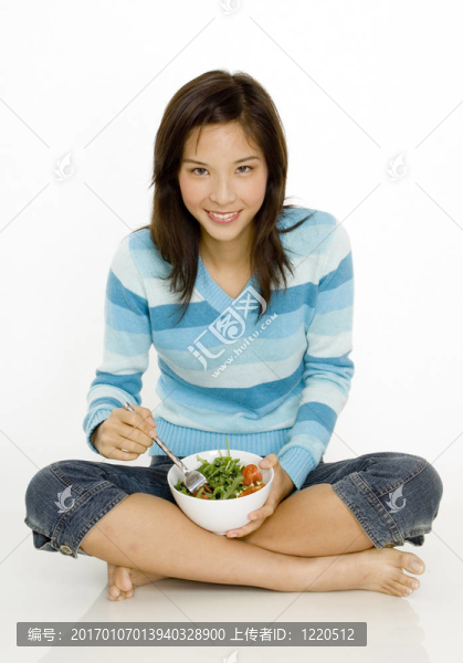 吃沙拉