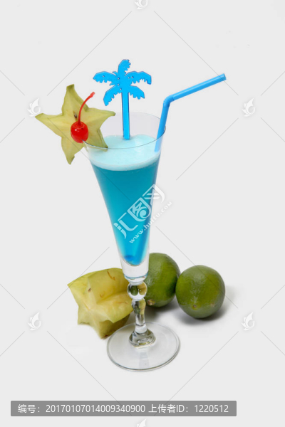 藍(lán)色的雞尾酒