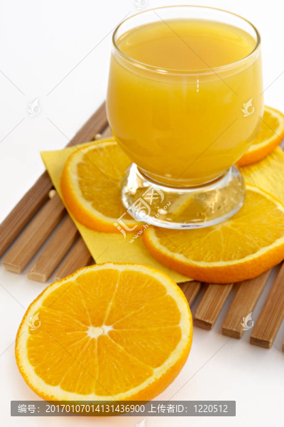 新鮮的橙汁