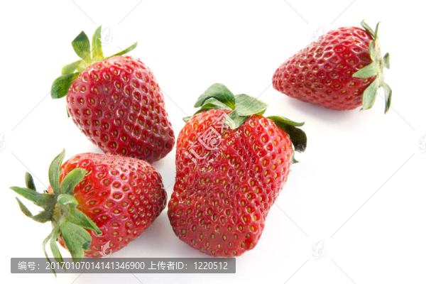 成熟的草莓