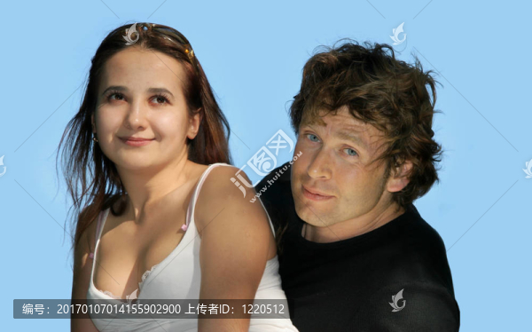 戀愛(ài)中的年輕夫婦