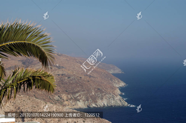 巖石的海岸線