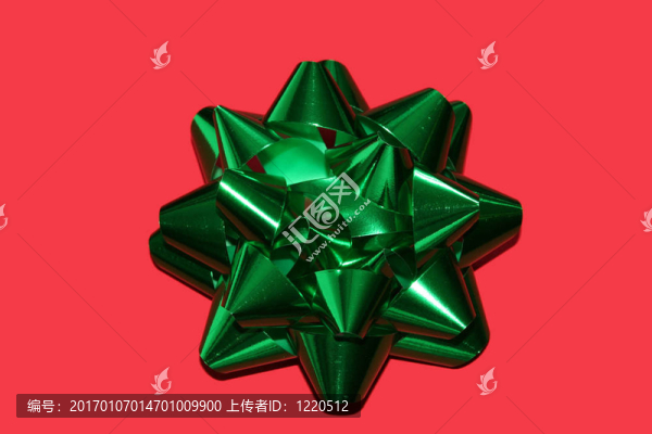 圣誕禮物的絲帶