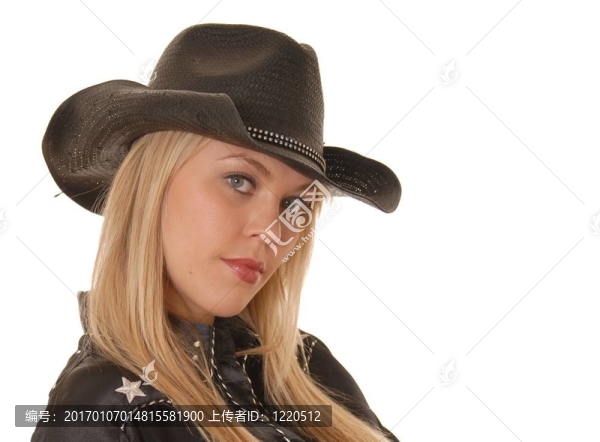 一個cowgir肖像