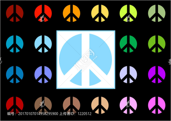 和平符號集-檢查我的投資組合類似圖標(biāo)！