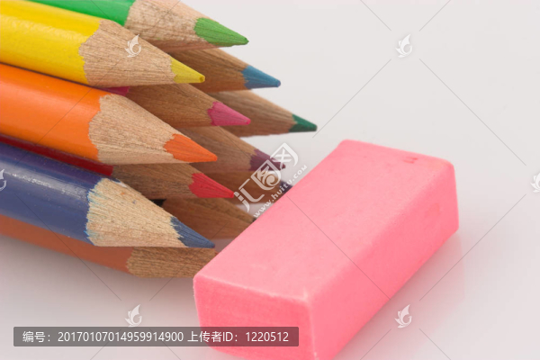 鉛筆和橡皮擦