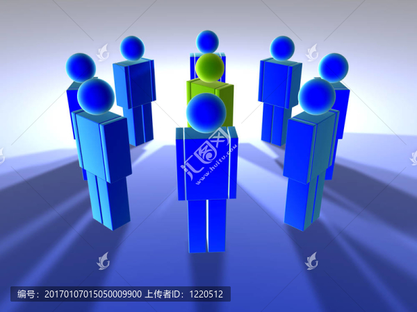 人在中間1