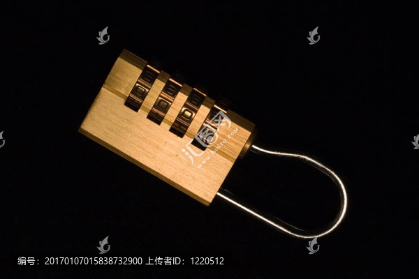 黑天鵝絨的組合鎖