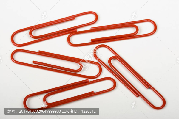 紅色回形針