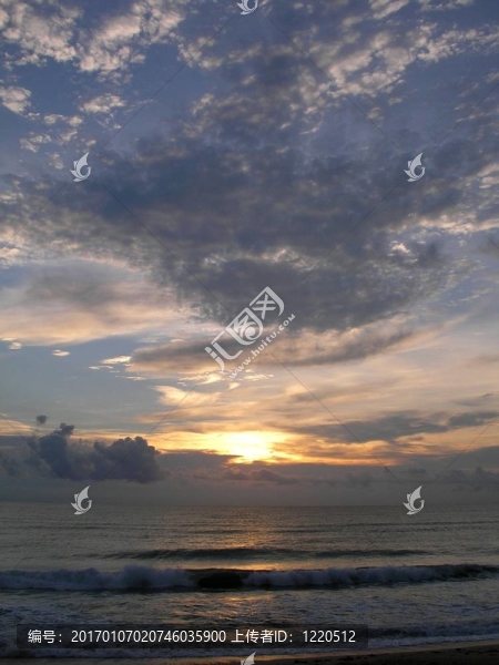 海灘日出