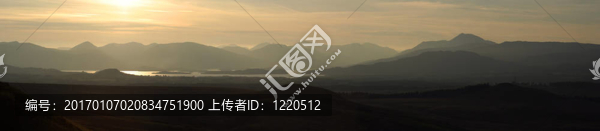 高原的黃昏