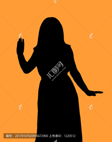 女孩的背影