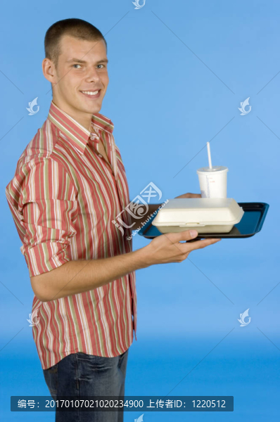快餐食品的人