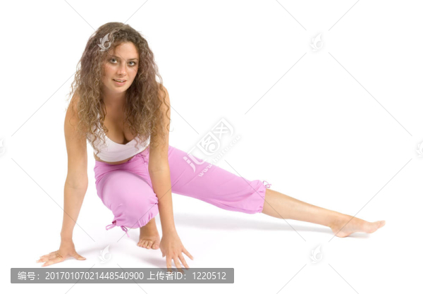 女人做鍛煉