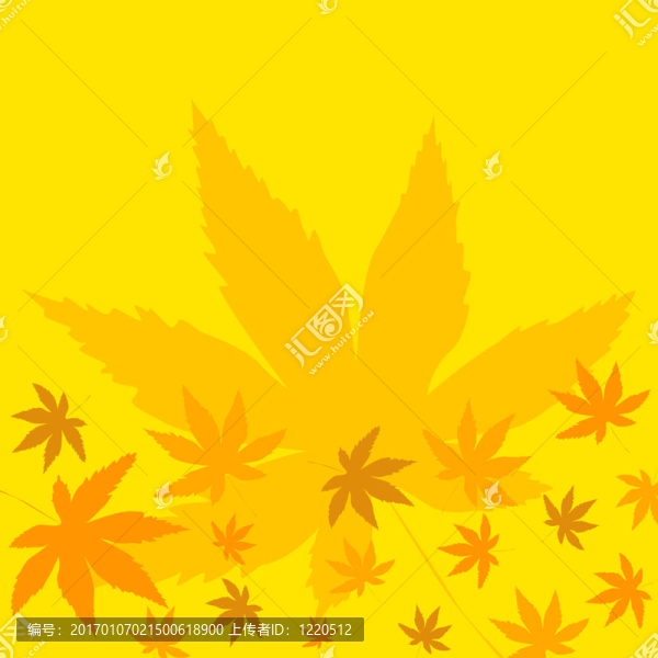 落的秋葉