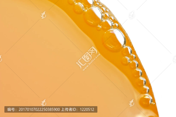 橙汁泡沫