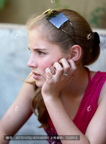 美麗的少女