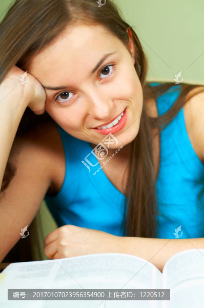學習的女孩